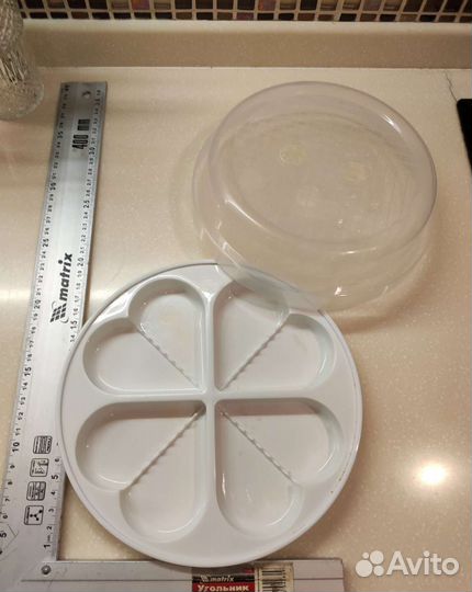 Тарелка для приготовления яичницы в микроволновке