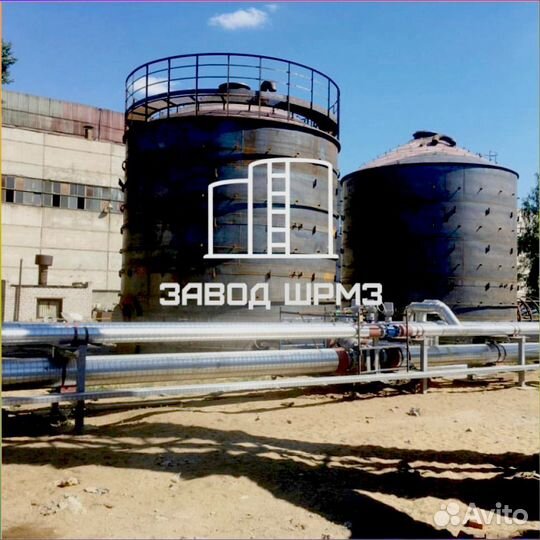 Резервуар вертикальный 500, 700, 1000, 2000 кубов