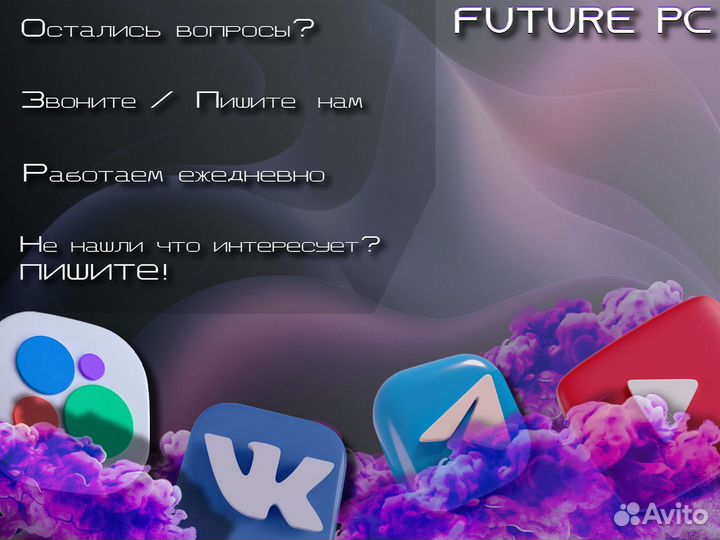 Игровой пк 12400f / RTX 4060 / 32Gb / 1000SSD