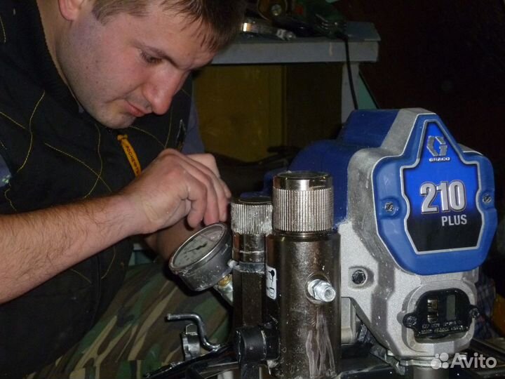 Ремонт оборудования Graco