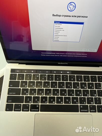 MacBook Pro 13 2018 Touch Bar Silver 256g 357цикл