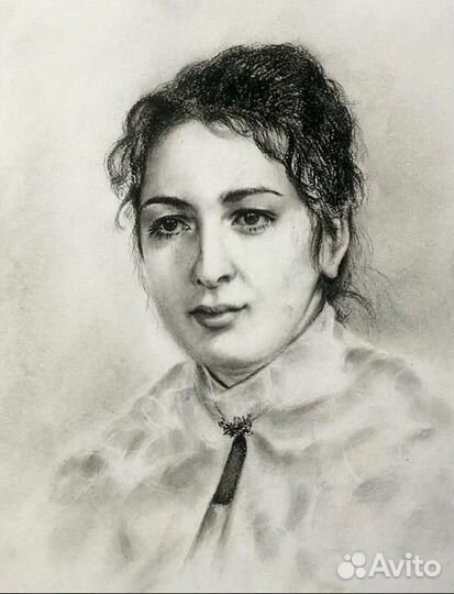 Портрет по фотографии к празднику в подарок