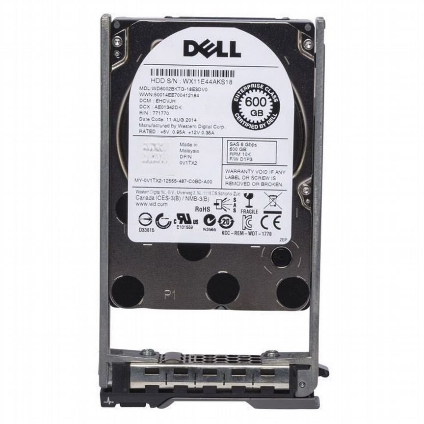 [V1TX2] Жесткий Диск Dell 600gb Sas 2,5" V1tx2