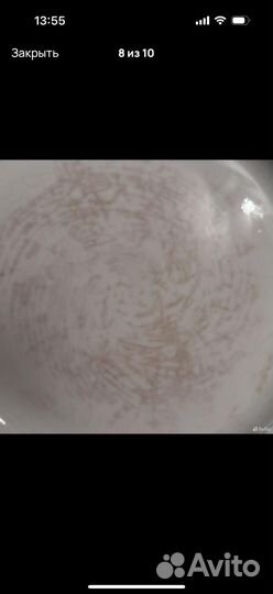 Блюдо 36 мм зик СССР