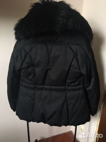 Moncler premiere Marmotte куртка с мехом