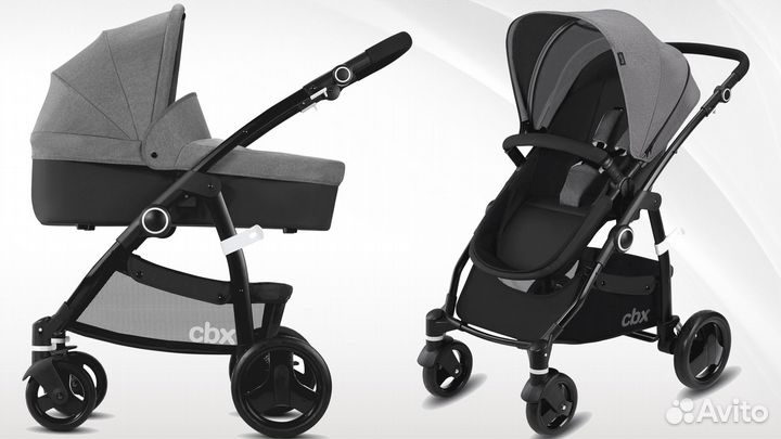 Детская коляска 2 в 1 CBX by Cybex Leotie Pure
