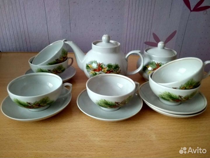 Чайный сервиз новый