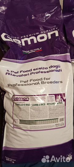 Сухой корм для собак джемон/gemon 20кг