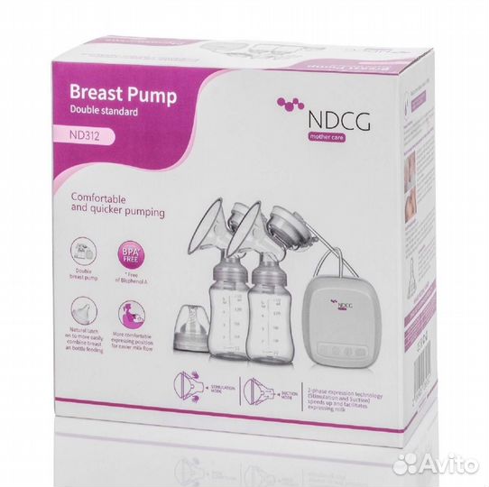 Молокоотсос электрический новый