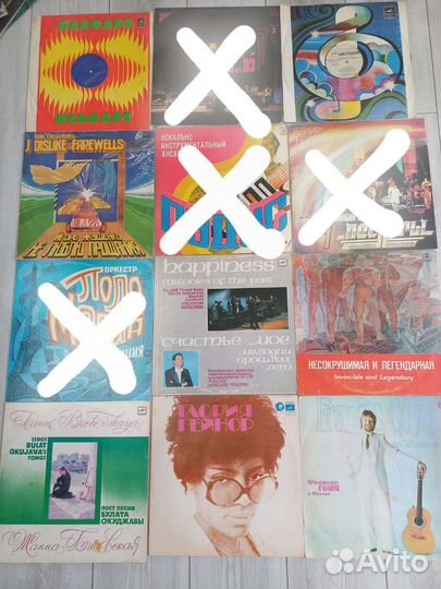 Виниловые пластинки СССР