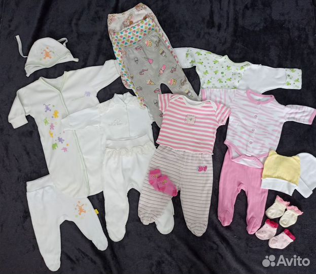 Пакет одежды на девочку 56-60