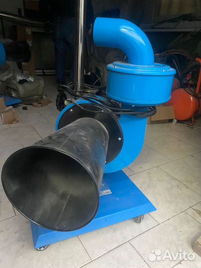 Установка мобильная для выхлопных газов