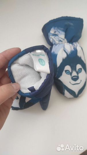 Варежки зимние новые 13 размер