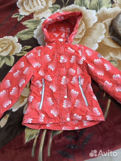Куртки для девочки 3-5 лет зима, демисезон пакетом