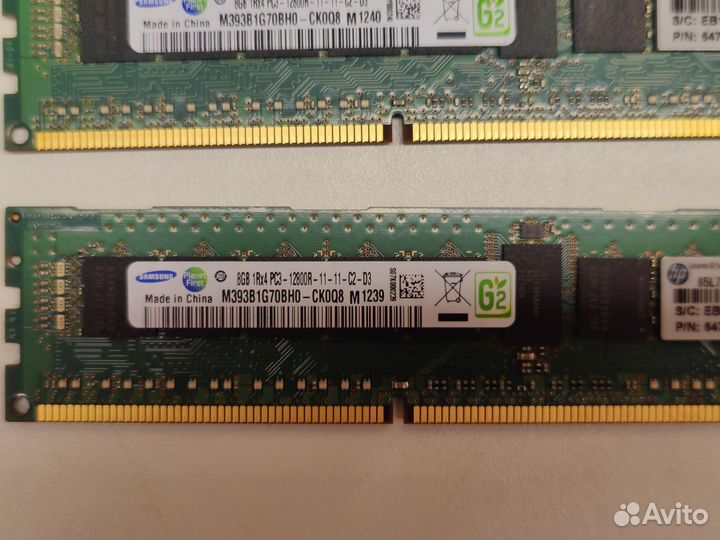 DDR3 8гб Серверная оперативная память Samsung