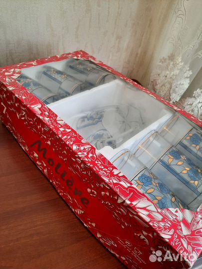 Набор: кувшин и 6 стаканов