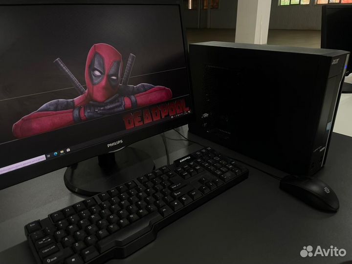 Комплект i3-7100/8GB + 22''Монитор