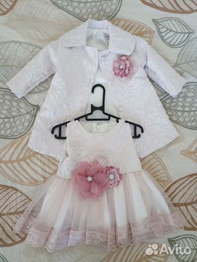 Комплект на девочку 6-9 месяцев