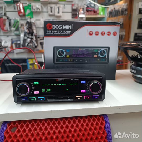 Автомагнитола процессорная Bos Mini Bos N971DSP Bl