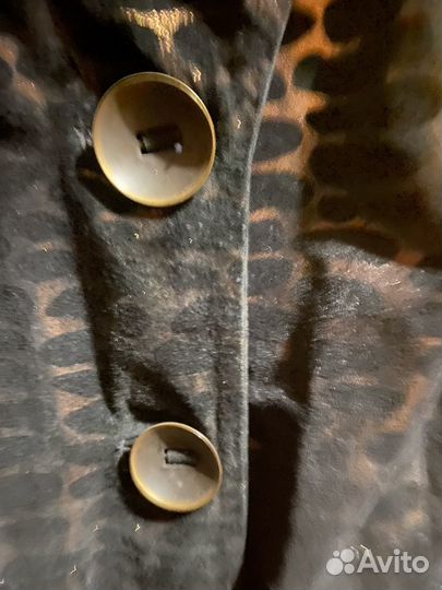 Куртка кожаная женская 52 размера коричневая