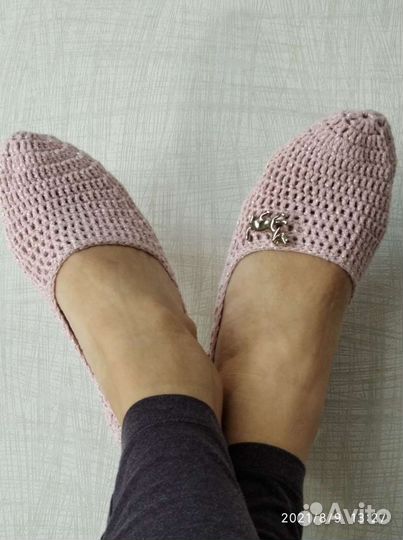 Носки следки вязанные