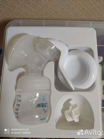 Молокоотсос avent ручной