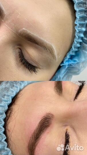 Микроблейдинг бровей