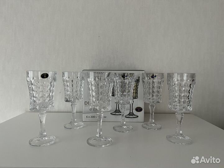 Набор фужеров для вина Bohemia 200 мл 6 шт