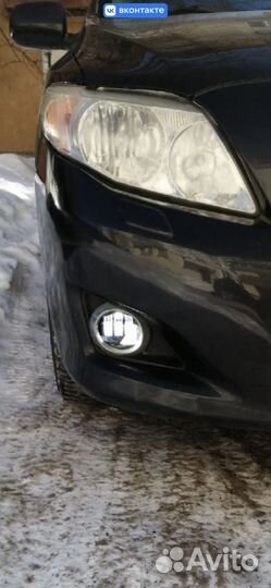 Led птф toyota corolla e150 2 режима