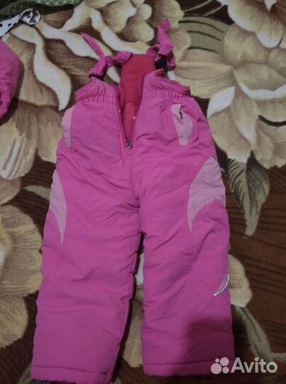 Зимний комбинезон для девочки