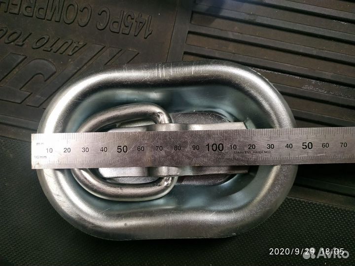 Грузовое, такелажное кольцо овал