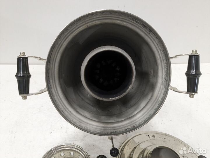 Самовар на дровах СССР. зшв. 5л. Банка-волна.1982г