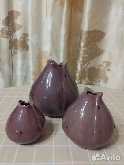 Ваза комплект 3шт