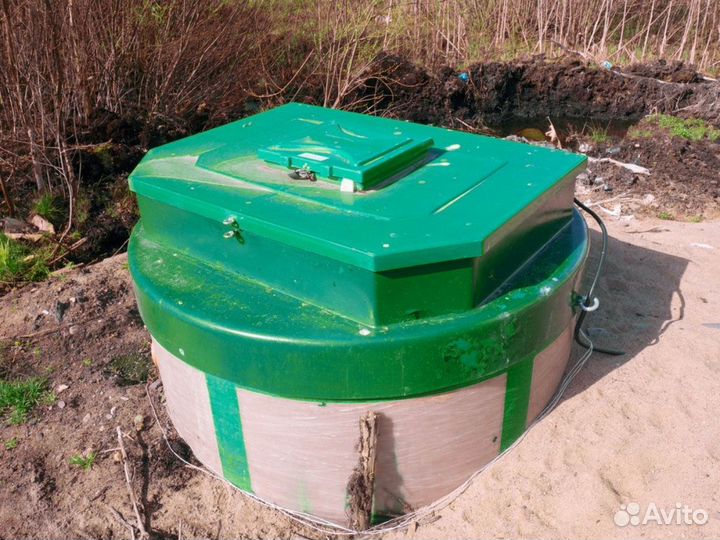 Септик эко Диамант 4 переливной