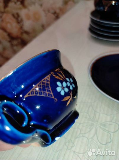 Фарфоровый кофейный сервиз СССР