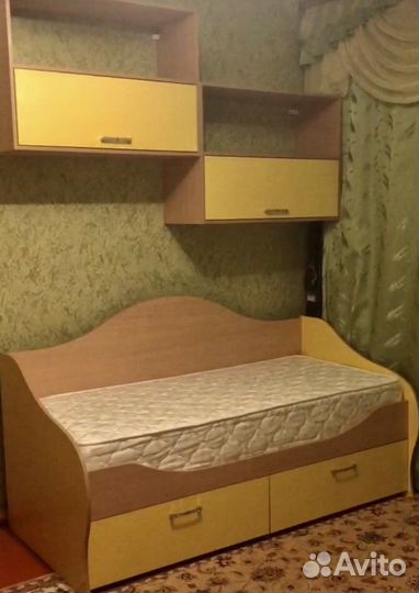 Детская кровать от 3 лет с ящиками Торг