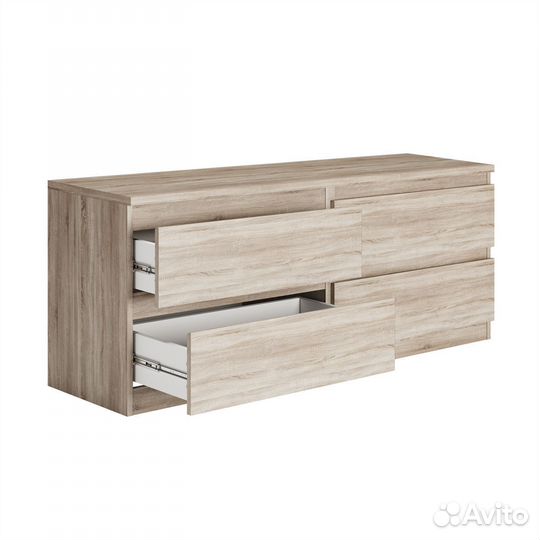 Тумба Кастор 4 ящика (3 цвета)