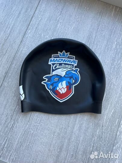 Шапка для плавания новая силиконовая
