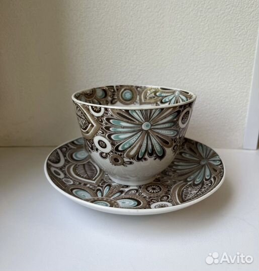 Чайная пара «Осенние цветы» Славина лфз