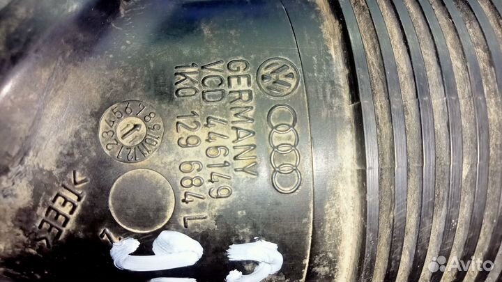 Патрубок воздухозаборника Октавия А5 Рестайлинг