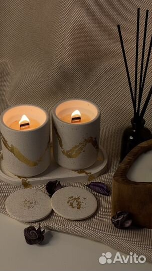 Ароматические свечи ручной работы