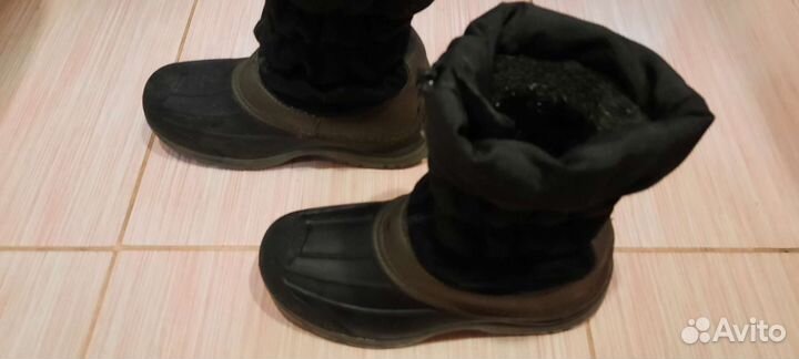 Сноубутсы, утеплённые, сапоги унисекс 32 разм