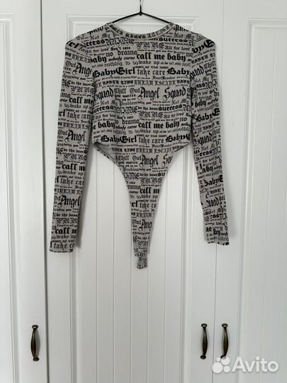 Боди long женское