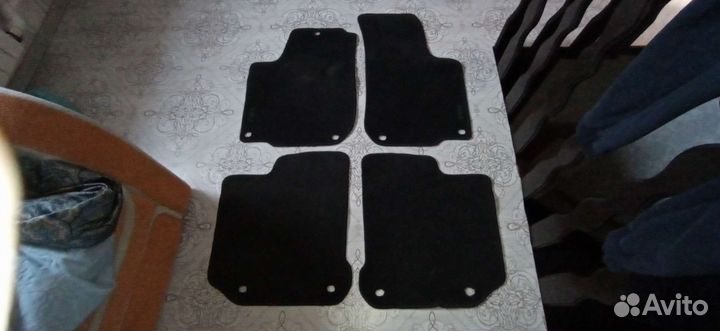 Коврики ворсовые skoda octavia a4
