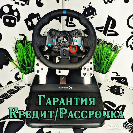 Руль Logitech G29 Driving Force PS4/PS5/PC Б/У