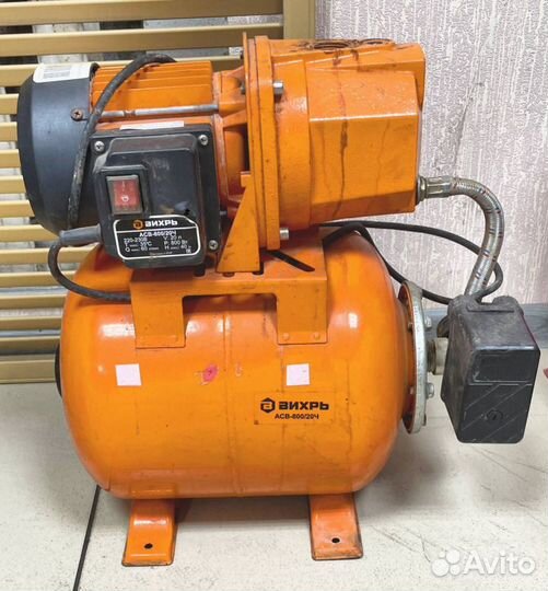Насосная станция вихрь асв-800/20Ч (800 Вт)