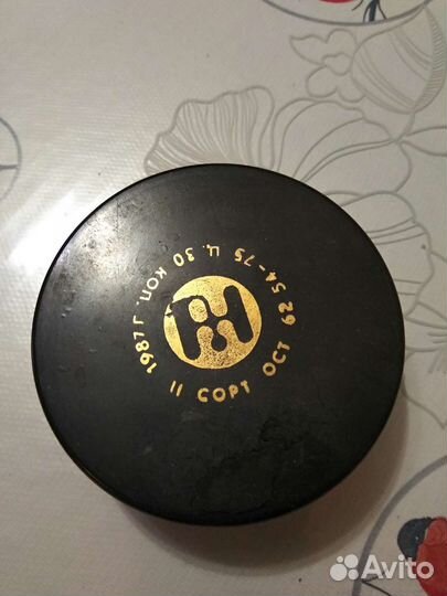 Детская хоккейная клюшка ссср,шайба в подарок