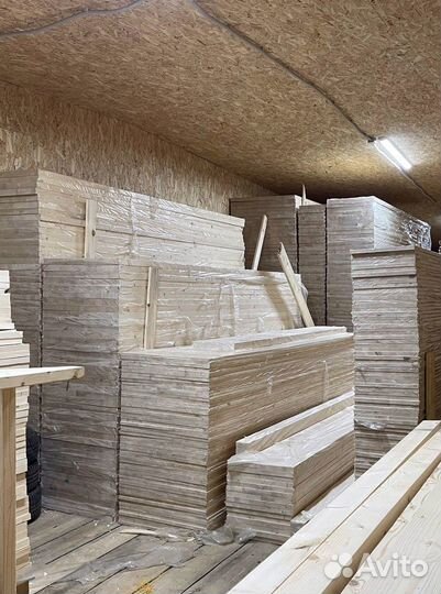 Мебельный щит сосна/ель 28х600 с распилом
