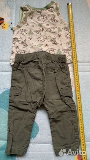 Большой пакет вещей на мальчика 9-12 мес