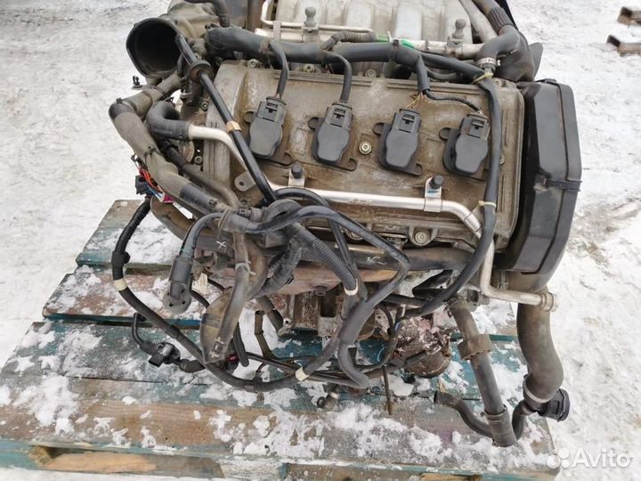 Двигатель Volkswagen Touareg 7L AXQ 2004